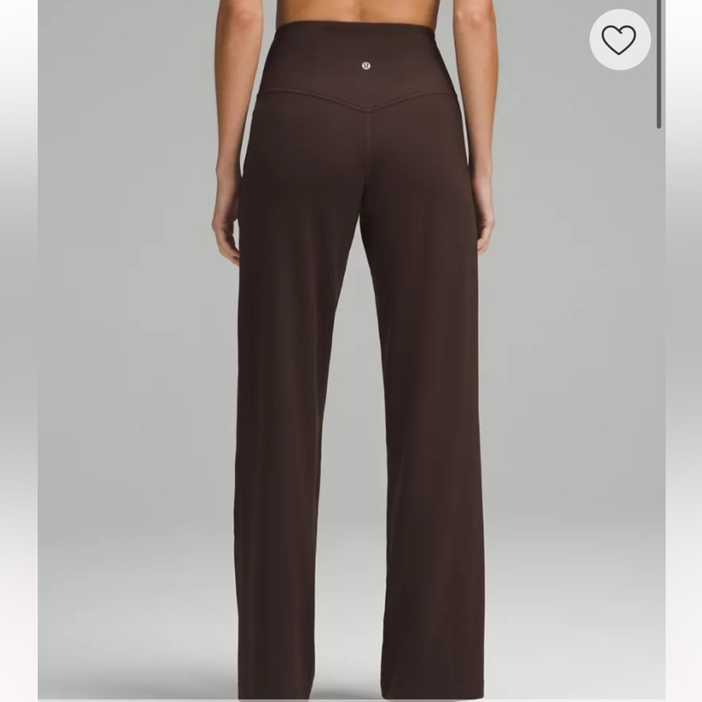 Lululemon Align Wide-Leg Pants Size 6 Espresso